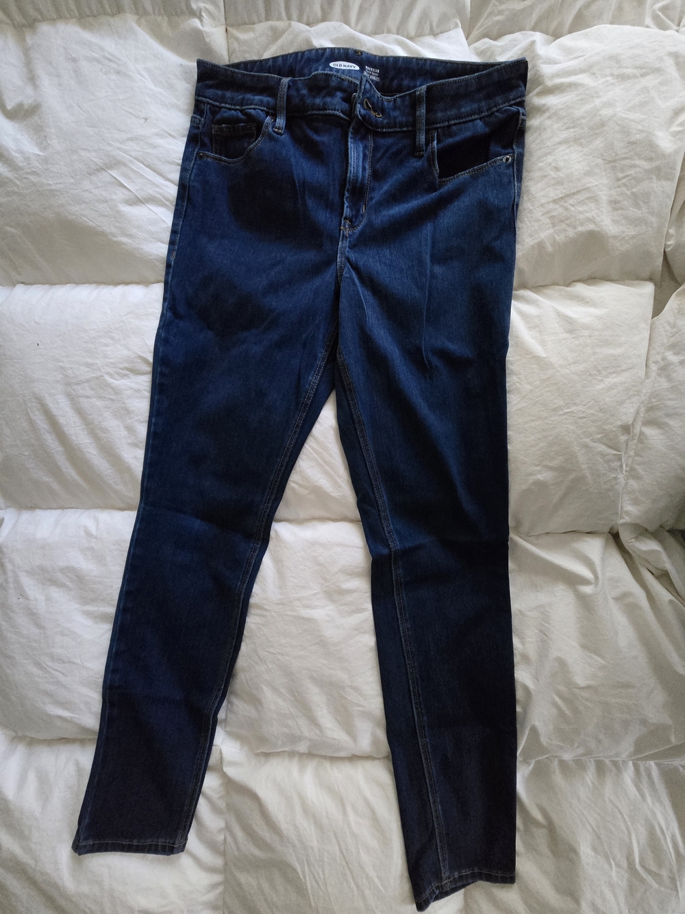 Old Navy Women's Dark Blue Skinny Jeans